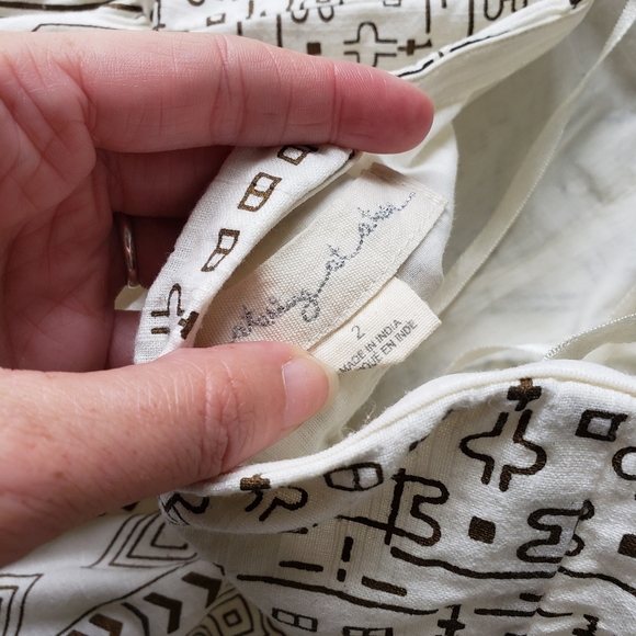 UO Staring at Stars strapless block print dress - Picture 12 of 12